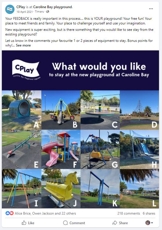 FacebookSurvey OnOldEquipment