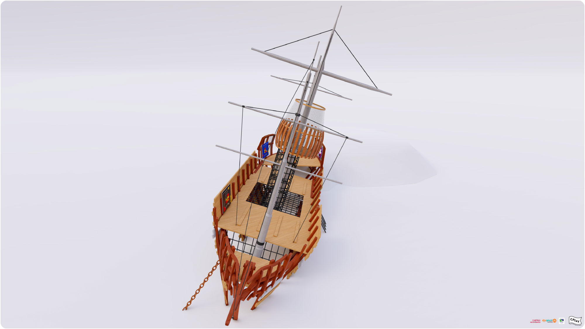 Caroline Bay Playground Upgrade Shipwreck