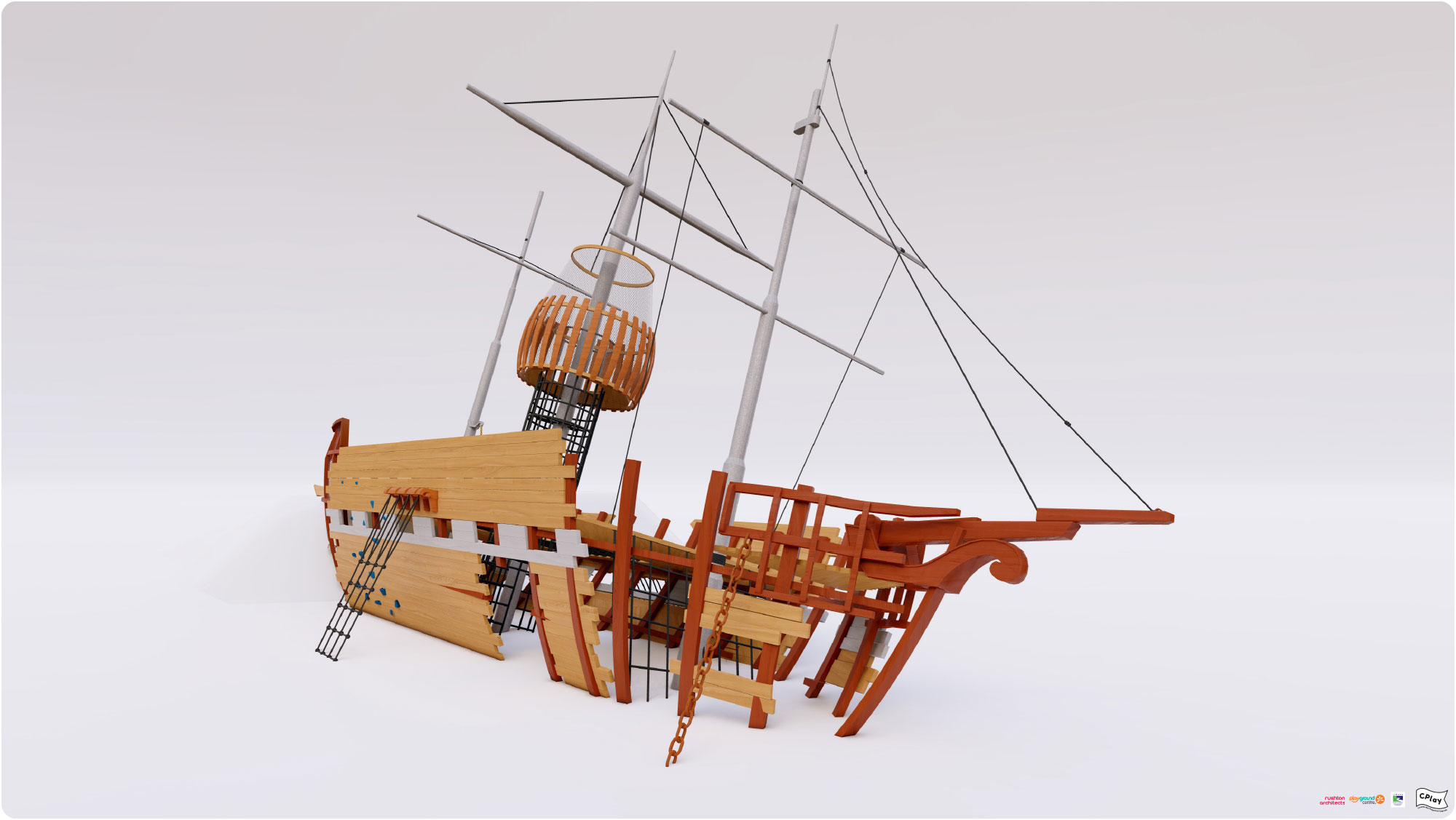 Caroline Bay Playground Upgrade Shipwreck