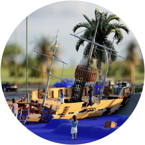 Caroline Bay Playground Upgrade 210924 32 shipwreck