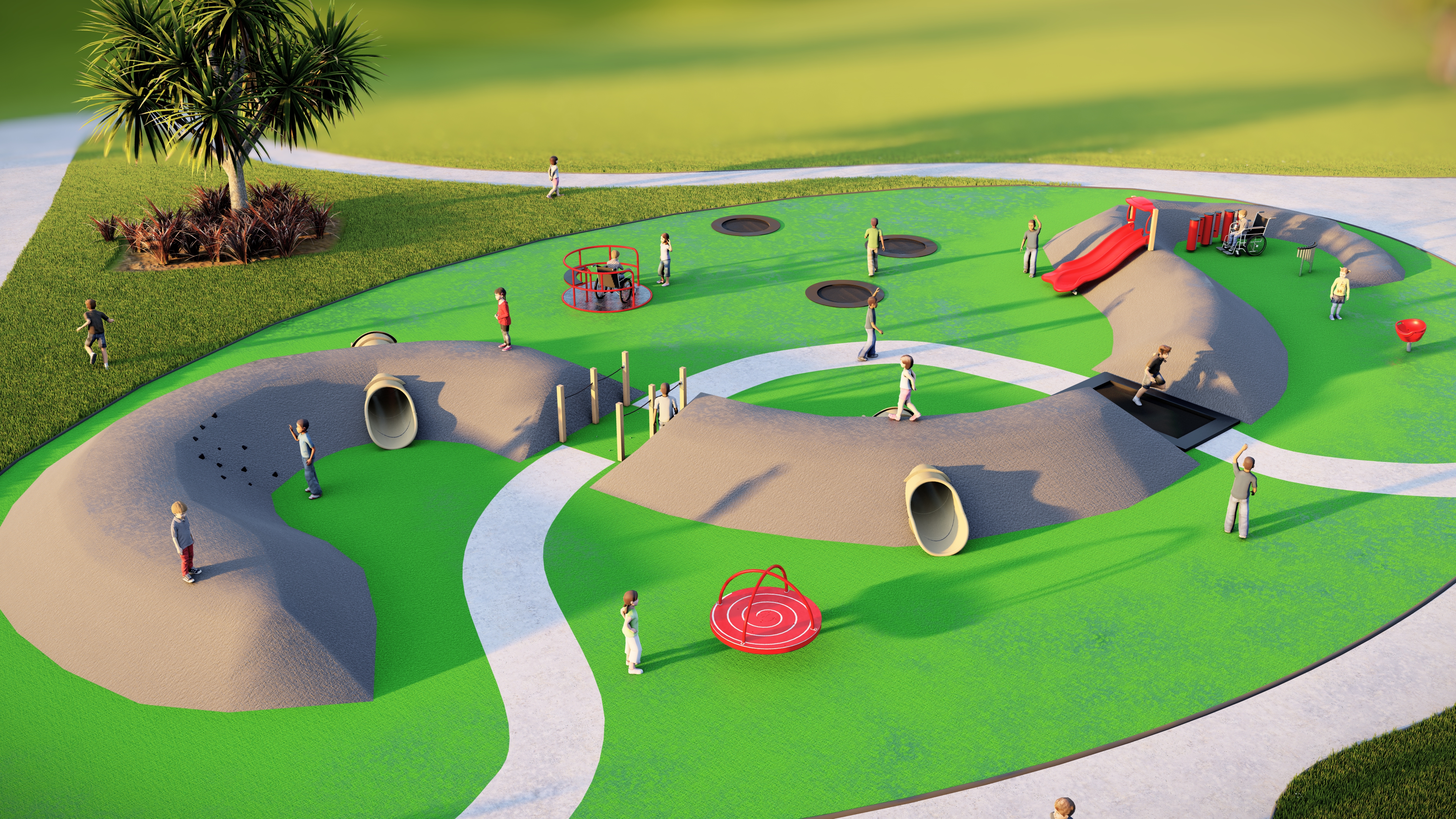 Caroline Bay Playground Upgrade