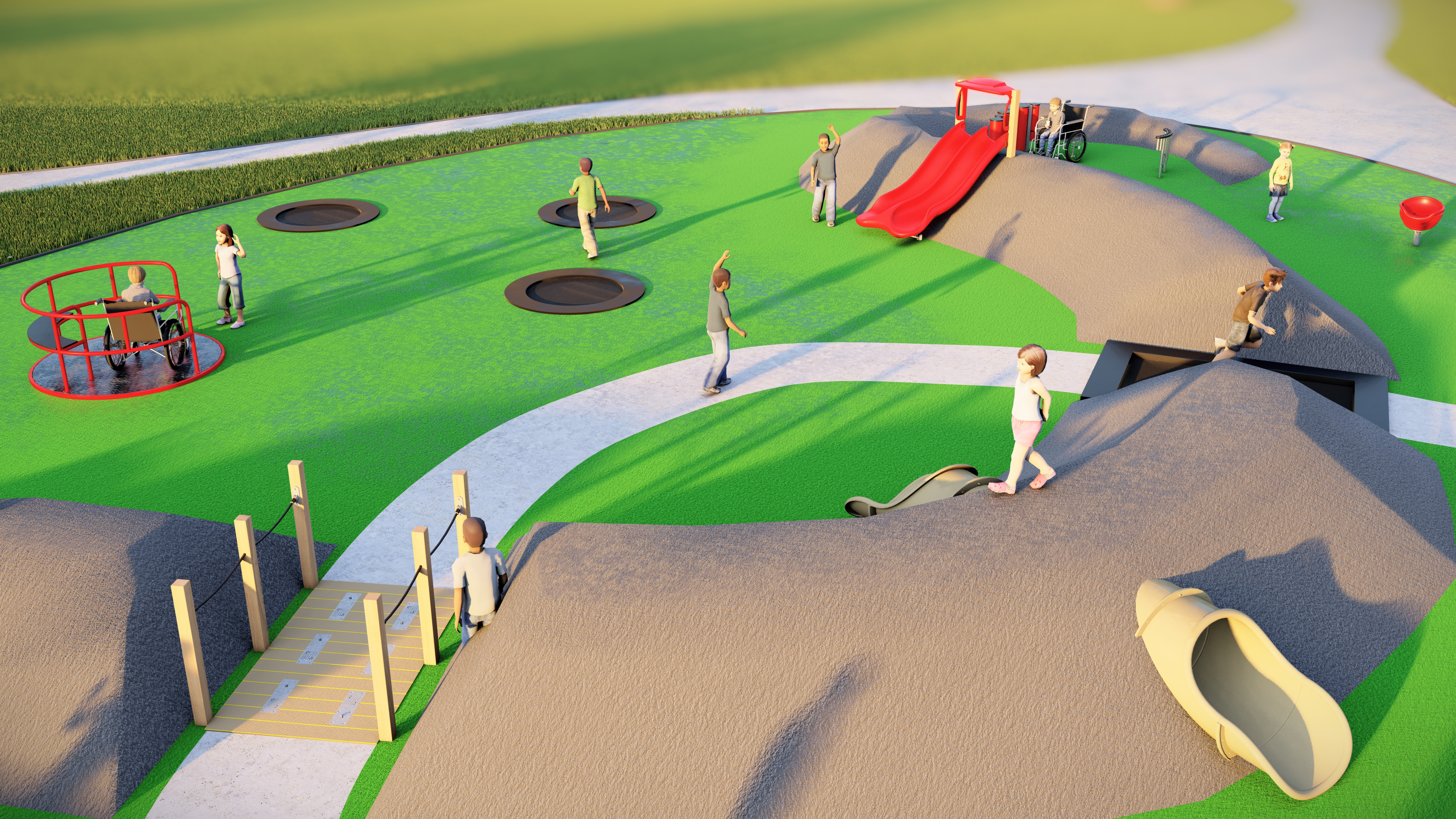 Caroline Bay Playground Upgrade